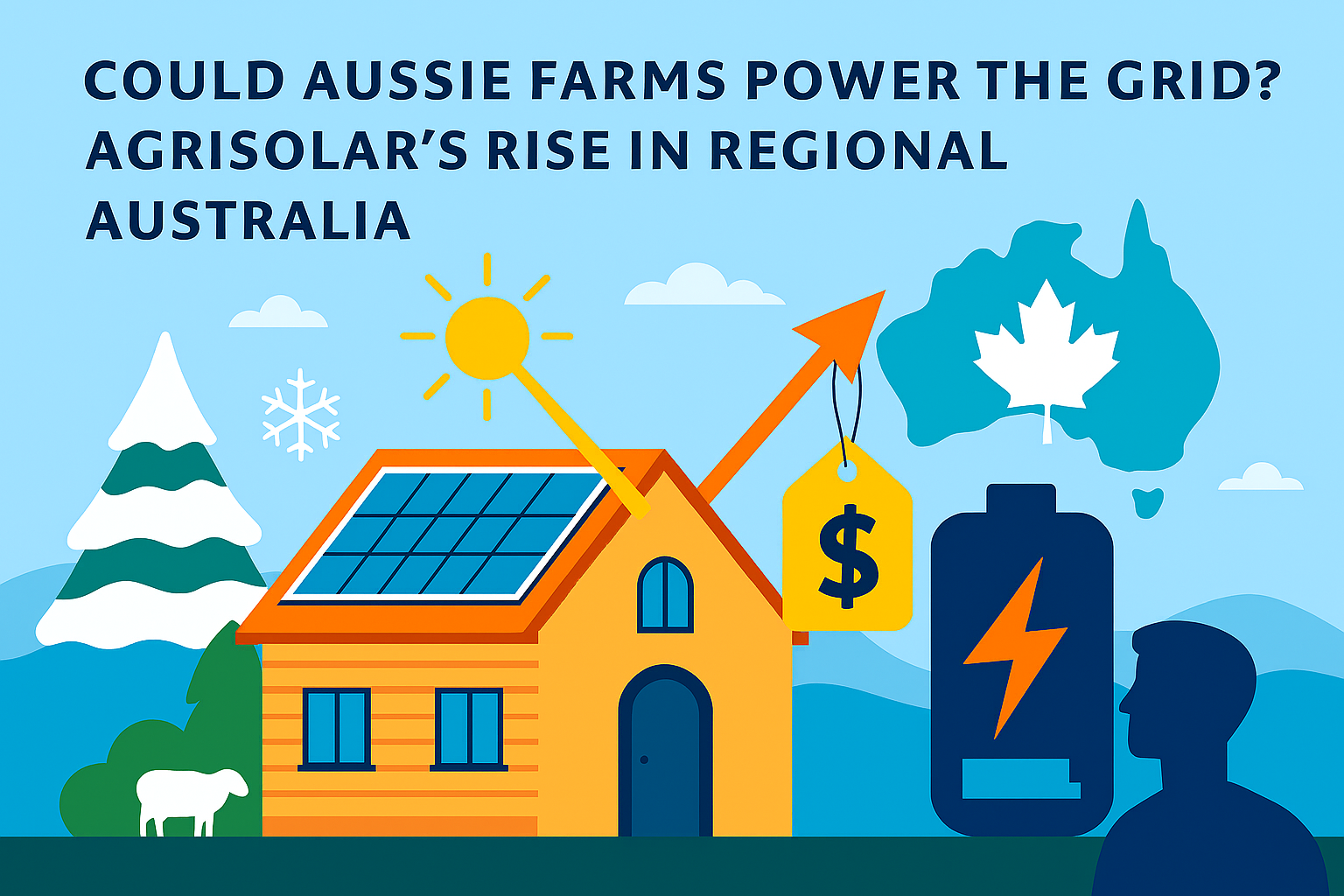 Could Aussie Farms Power the Grid? Agrisolar’s Rise in Regional Australia