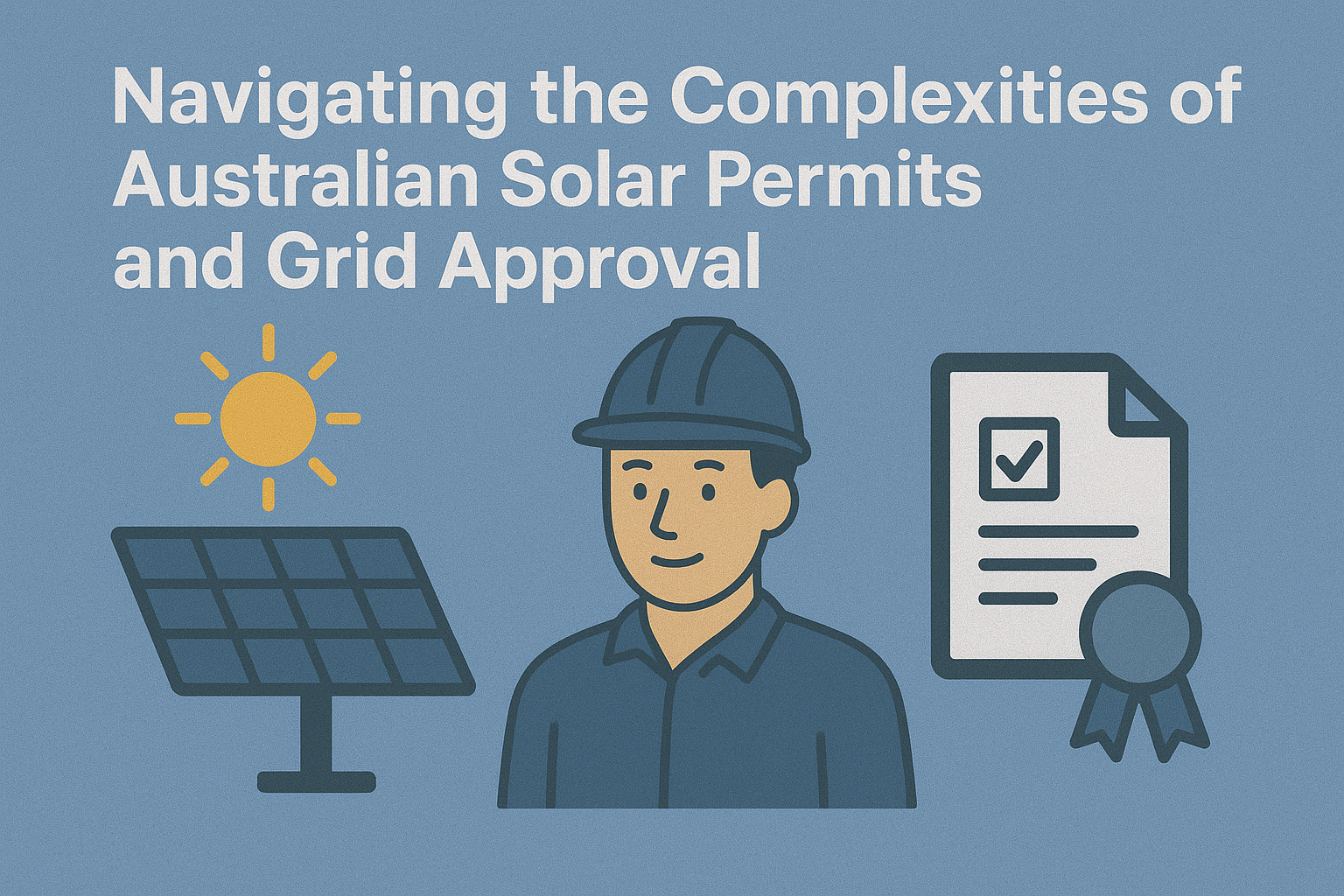 Navigating the Complexities of Australian Solar Permits and Grid Approval